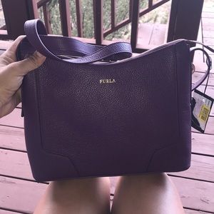 Beautiful purple Furla purse